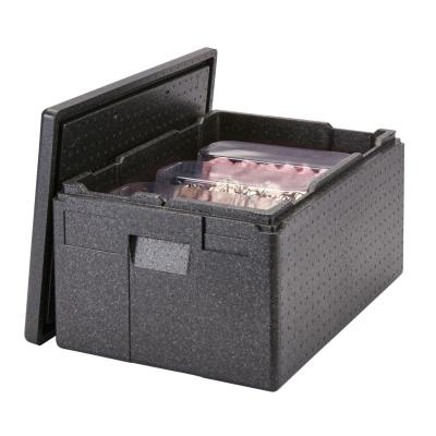 Termoizolační box Cam GoBox XL plnění shora, GN 1/1, Cambro, Černá, 610x430x(H)320mm | EPP180XL110